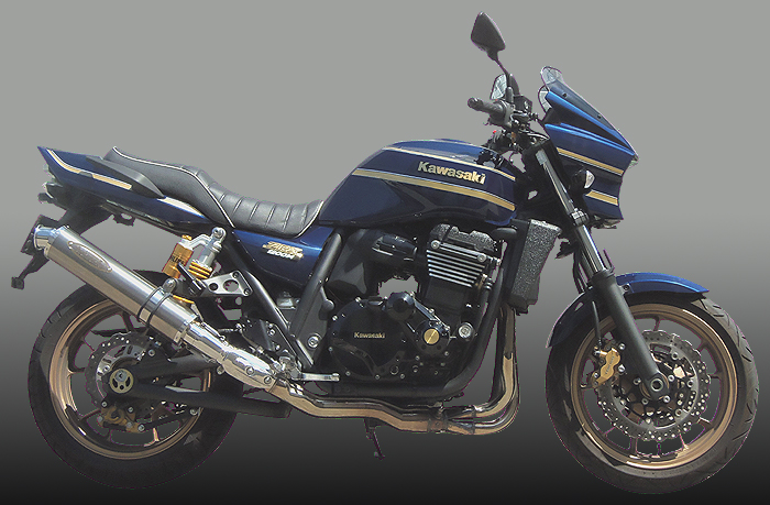 KAWASAKI ZRX1200 DAEG 軽量マフラー ZEEX スリップオン|テックサーフ